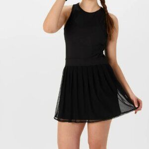 ✨ Lucky in Love Women’s Next Level Tennis Dress – Black (Size M) – NWT ✨